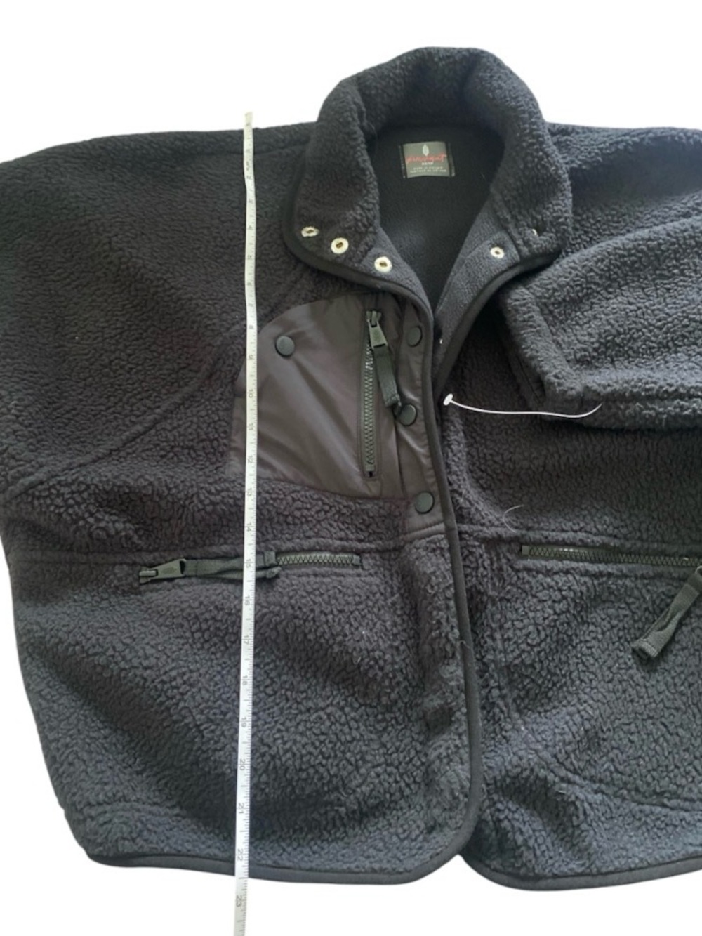FP Movement by Free People Black Hit the Slopes Fleece Jacket - Picture 5 of 11